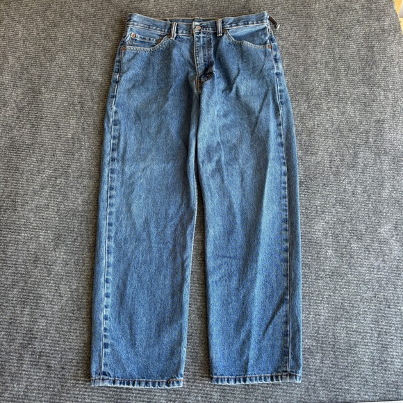 Levi's Other - Levis 550 Relaxed Fit Tapered Leg Blue Denim Jeans Mens 34x30 Medium Wash